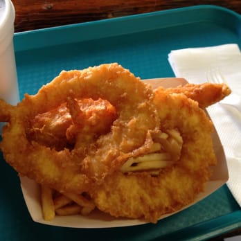 England Fish & Chips - Shrimp & fish & chips - Seafood Near Me - Long Beach, California
