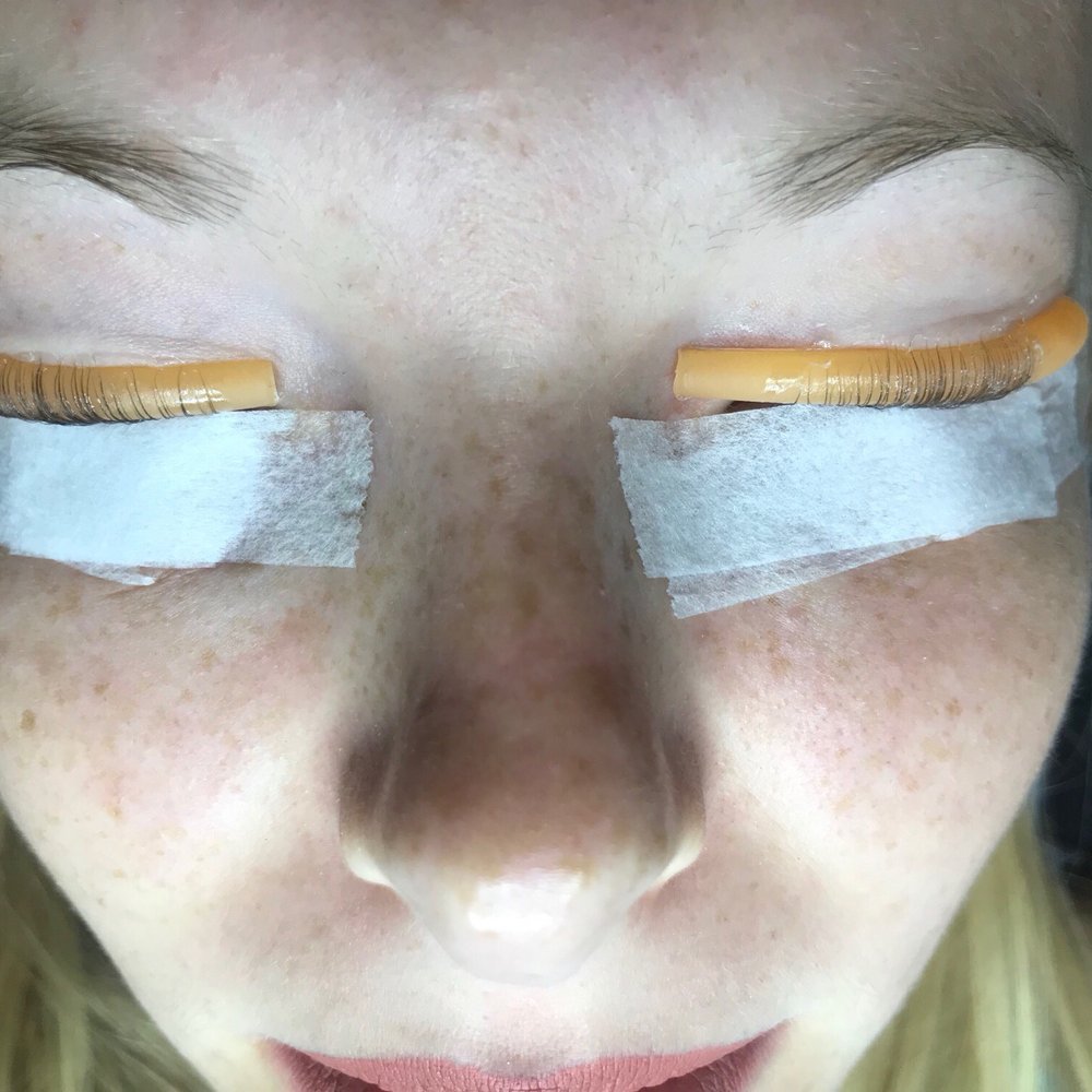 Lashology - Lash lift in progress! - Hair Removal Near Me - Denver, Colorado Lashology - Lash lift in progress! - Hair Removal Near Me - Denver, Colorado