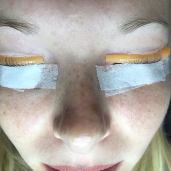 Lashology - Lash lift in progress! - Hair Removal Near Me - Denver, Colorado