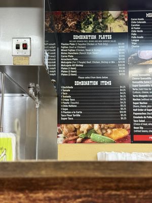 Menu photo 1 Taqueria Sonora Sonora, CA Menu photo 1 Taqueria Sonora Sonora, CA