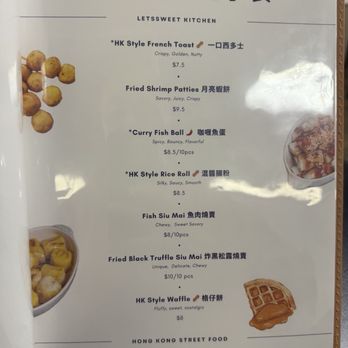 LetsSweet Kitchen - Photo 6: HK Snacks menu - Noodles Near Me - San Francisco, California
