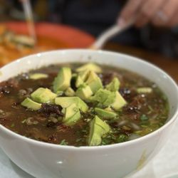 Las Cazuelas - Very generous with the meat and bacon