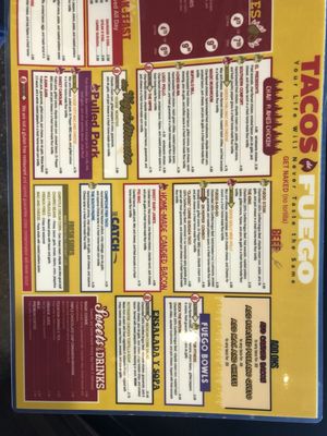Menu photo 5 Fuego Tortilla Grill Waco, TX Menu photo 5 Fuego Tortilla Grill Waco, TX