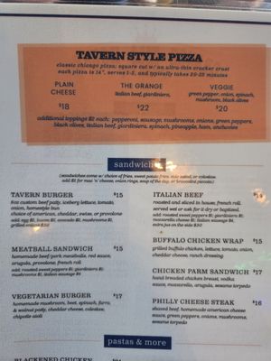 Menu photo 2 Grange House Wheaton, IL