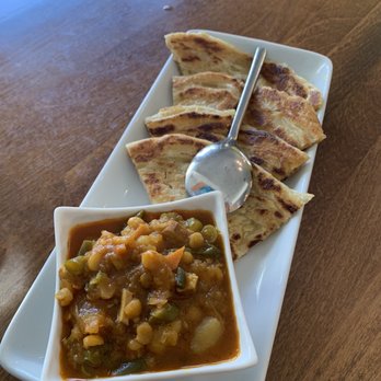 My Burma - Platha & Vegetable Curry Dip - Burmese Near Me - Davis, California My Burma - Platha & Vegetable Curry Dip - Burmese Near Me - Davis, California