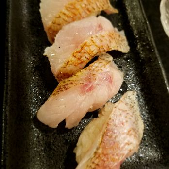 Sushi Murayama - Black throat snapper nigiri - Sushi Bars Near Me - Honolulu, Hawaii Sushi Murayama - Black throat snapper nigiri - Sushi Bars Near Me - Honolulu, Hawaii