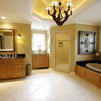 We Remodel, Inc - a large bathroom with a jacuzzi tub - General Contractors Near Me We Remodel, Inc - a large bathroom with a jacuzzi tub - General Contractors Near Me
