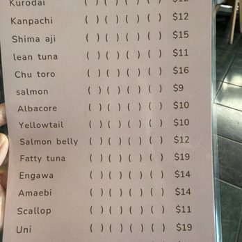 Origin Sushi - Sushi Menu - Sushi Bars Near Me - Pleasanton, California