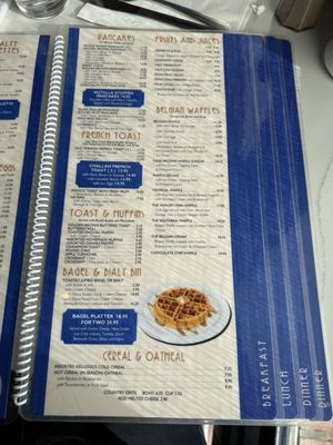 Menu photo 2 Oasis Diner Restaurant Brooklyn, NY