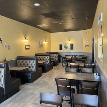 Triple A Cafe - Inside booth and table seating - Breakfast & Brunch Near Me - Keller, Texas