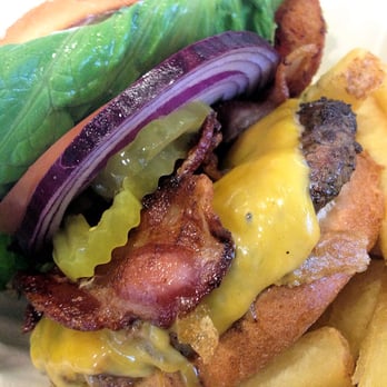 Burger Joint - Cheeseburger + Cheddar + Bacon - Burger Joint - San Francisco International Airport - Burgers Near Me - San Francisco, California