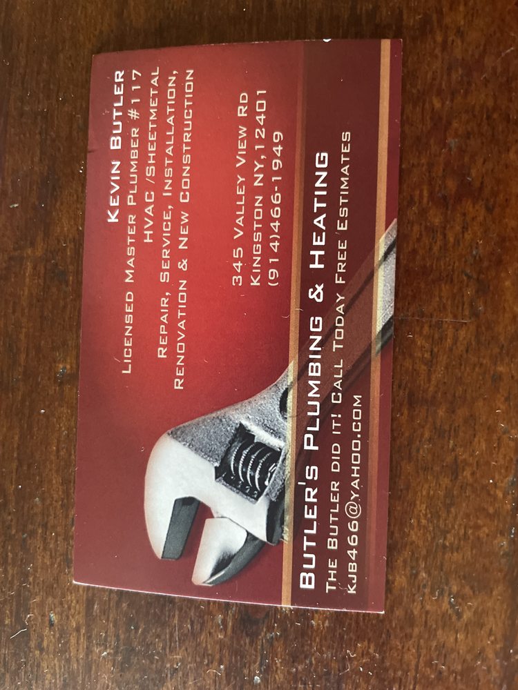 Slide of Butler's Plumbing, Heating & A/C