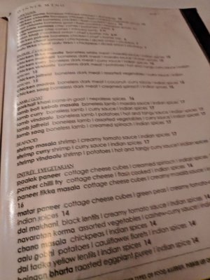 Menu photo 2 Cumin Chicago, IL