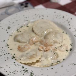 Angela's Italian Restaurant - Lobster and Shrimp Ravioli