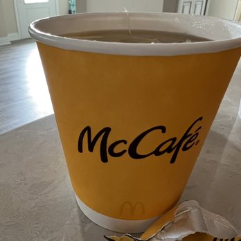 McDonald's - a cup of coffee on a table - Fast Food Near Me - Hardeeville, South Carolina