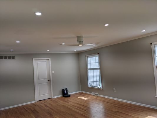 Recessed lighting installation - A few photos of recent recessed lighting projects. Recessed lighting installation - A few photos of recent recessed lighting projects.