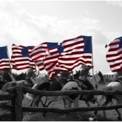 Rodeo of the Ozarks - The Sky High Angles are a fast paced flag team that travel across the states to feature sponsor flags at various rodeos!
