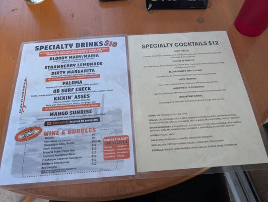 Menu photo 7 Dirty Birds Ocean Beach San Diego, CA Menu photo 7 Dirty Birds Ocean Beach San Diego, CA