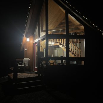 Trout Lake Cozy Cabins - Outside of cabin 2 - Vacation Rentals Near Me - Trout Lake, Washington Trout Lake Cozy Cabins - Outside of cabin 2 - Vacation Rentals Near Me - Trout Lake, Washington