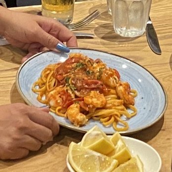 Briciole - The scampi linguine - Italian Near Me - London, XGL Briciole - The scampi linguine - Italian Near Me - London, XGL