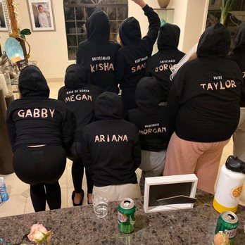 Imprint Revolution - Bridal Party Hoodies - Screen Printing/T-Shirt Printing Near Me - Culver City, California Imprint Revolution - Bridal Party Hoodies - Screen Printing/T-Shirt Printing Near Me - Culver City, California
