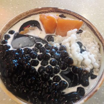 Meet Fresh - Ice grass jelly#2 boba, sweet potato,barley,grass jelly and shaved ice grass jelly - Desserts Near Me - Cerritos, California Meet Fresh - Ice grass jelly#2 boba, sweet potato,barley,grass jelly and shaved ice grass jelly - Desserts Near Me - Cerritos, California