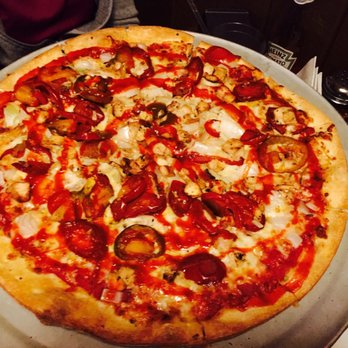 Chimney Rock Inn - Four alarm sriracha chicken pizza - Pizza Near Me - Bound Brook, New Jersey Chimney Rock Inn - Four alarm sriracha chicken pizza - Pizza Near Me - Bound Brook, New Jersey
