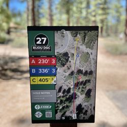 Bijou Community Park - 27 total holes - finishes near the parking lot too!