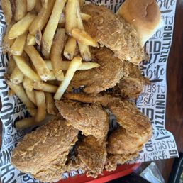 5-Piece Whole Wings Fried, with Fries