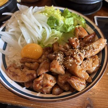 Gooyi92 - Lunch Soy Sauce Chicken Rice Bowl - Korean Near Me - Irvine, California