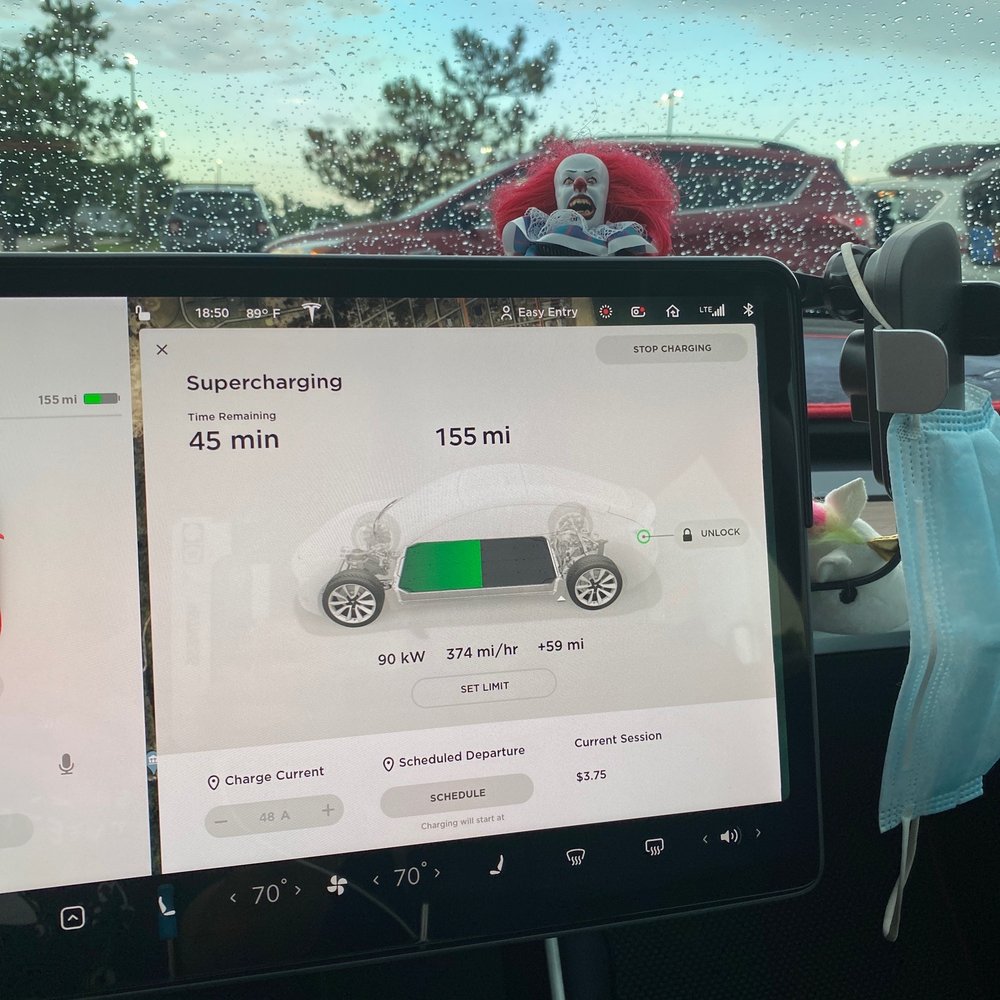 Tesla Supercharger - Kill Devil Hills, NC - 97 kW 402 mi/hr weird though it keeps stopping and starting. - EV Charging Stations Near Me - Kill Devil Hills, North Carolina Tesla Supercharger - Kill Devil Hills, NC - 97 kW 402 mi/hr weird though it keeps stopping and starting. - EV Charging Stations Near Me - Kill Devil Hills, North Carolina
