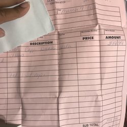 Bedrooms Today - My receipt