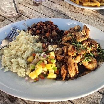 Good Liquid Brewing - Their Jamaican chicken and shrimp. A little on the sweet side with a good kick of heat - Breweries Near Me - Sarasota, Florida Good Liquid Brewing - Their Jamaican chicken and shrimp. A little on the sweet side with a good kick of heat - Breweries Near Me - Sarasota, Florida