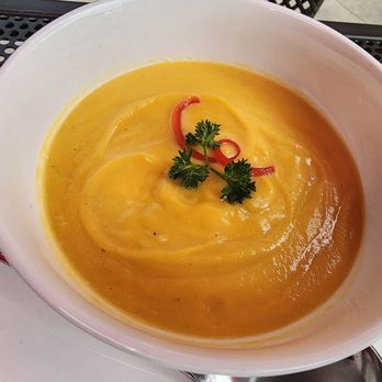 Mishqui Peruvian Bistro - Downtown - Coconut squash cream soup - Peruvian Near Me - Madison, Wisconsin Mishqui Peruvian Bistro - Downtown - Coconut squash cream soup - Peruvian Near Me - Madison, Wisconsin