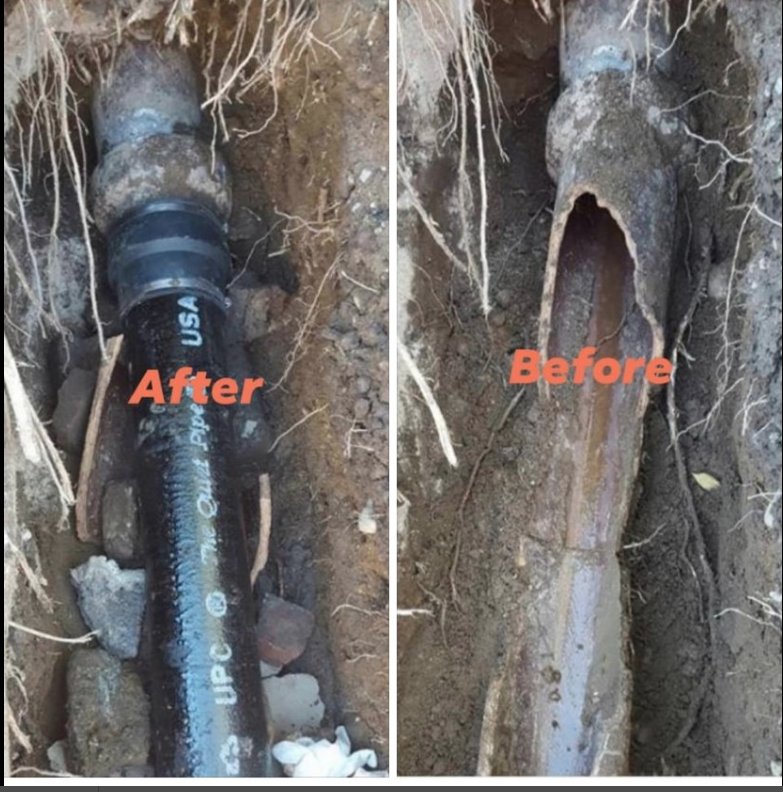 Slide of Double D Sewers and Drain