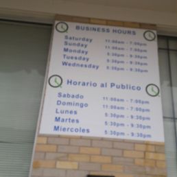 The hours a little blurry