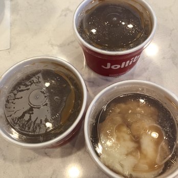 Jollibee - Gravy and mashed potatoes. The gravy is for the Chickenjoy. OMG dip the chicken in this gravy and YUM. - Fast Food Near Me - Union City, California Jollibee - Gravy and mashed potatoes. The gravy is for the Chickenjoy. OMG dip the chicken in this gravy and YUM. - Fast Food Near Me - Union City, California
