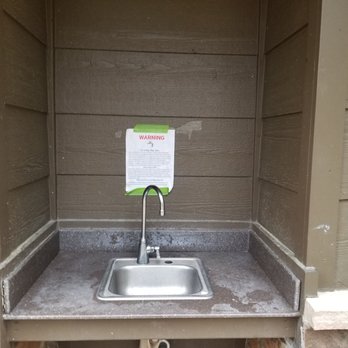 Glacier Basin Campground - Dish Washing Sink - Campgrounds Near Me - Estes Park, Colorado Glacier Basin Campground - Dish Washing Sink - Campgrounds Near Me - Estes Park, Colorado