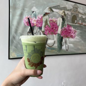 Phin Smith - Blueberry Matcha Latte - Coffee & Tea Near Me - Garden Grove, California Phin Smith - Blueberry Matcha Latte - Coffee & Tea Near Me - Garden Grove, California