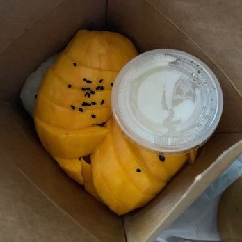 Baan Thai - Mango and sticky rice - Thai Near Me - Santa Maria, California Baan Thai - Mango and sticky rice - Thai Near Me - Santa Maria, California