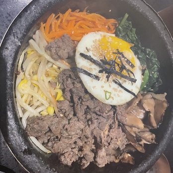 Mom's Kitchen - Beef Hot Stone Rice 牛肉石锅拌饭 - Korean Near Me - Markham, Ontario