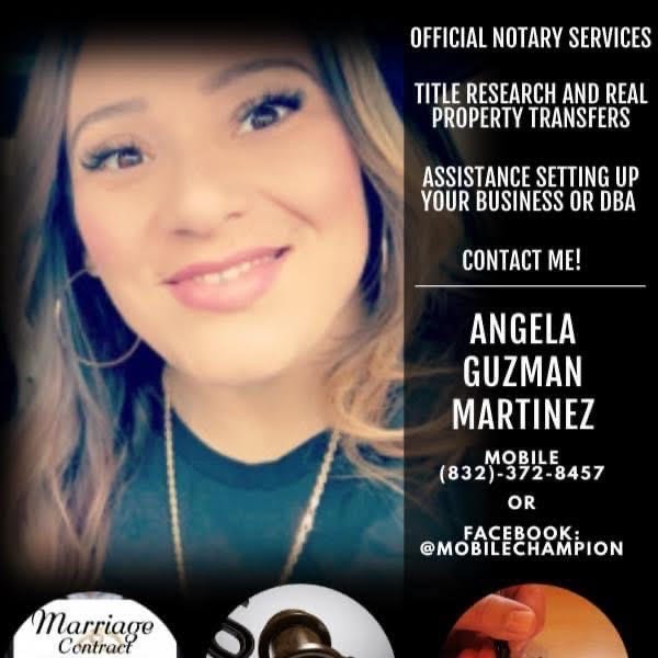 MOBILE CHAMPION Pearland, Texas Notaries Phone Number Yelp