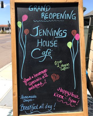 Menu photo 4 Jennings House Eatery San Diego, CA