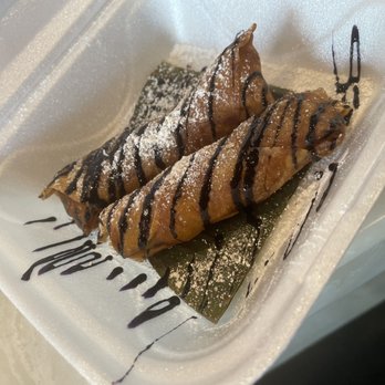Purple Roots - Plantain lumpia dessert - Filipino Near Me - Jacksonville, Florida Purple Roots - Plantain lumpia dessert - Filipino Near Me - Jacksonville, Florida