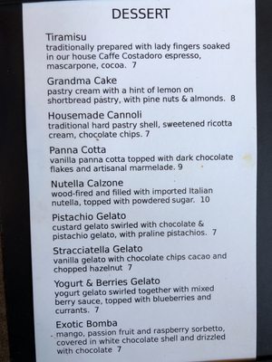 Menu photo 6 S Egidio Ridgewood, NJ