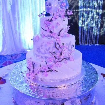 Cake Expressions - Our wedding cake by Cero! He made the middle tier match the pattern on my wedding dress! - Bakeries Near Me - Santa Clara, California Cake Expressions - Our wedding cake by Cero! He made the middle tier match the pattern on my wedding dress! - Bakeries Near Me - Santa Clara, California