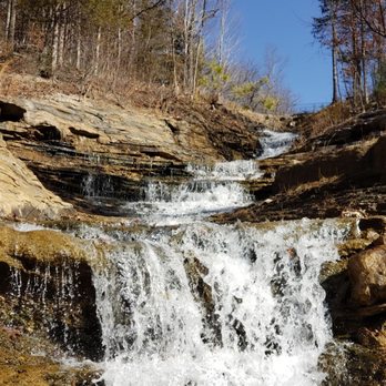 Big Cedar Lodge - Another waterfall on golf cart tour. - Resorts Near Me - Ridgedale, Missouri