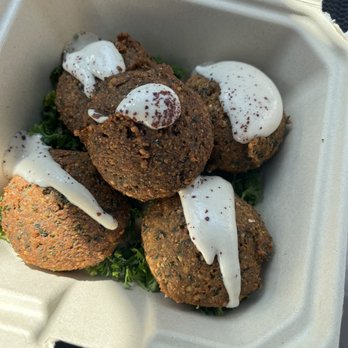 Habibi Grill - Falafels were good!  Have to get them! - Halal Near Me - La Mirada, California