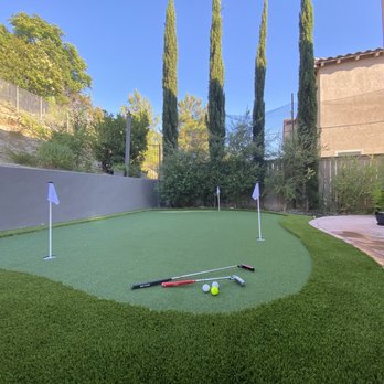 GTP Design & Build - Turf Putting Green in San Diego - Landscaping Near Me - Spring Valley, California