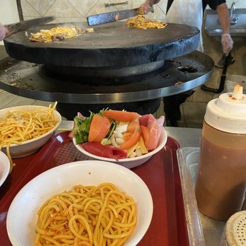 Golden Palace Mongolian BBQ - Cooking Station - Mongolian Near Me - Pasadena, California